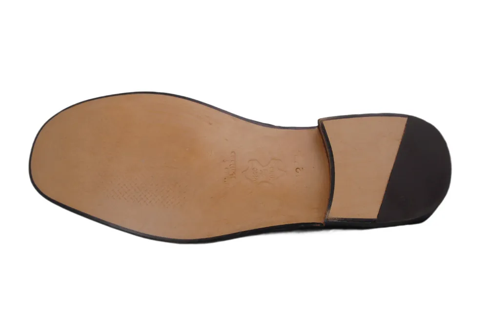 Sandale 325102 mokasine kožne muške - Slika 3