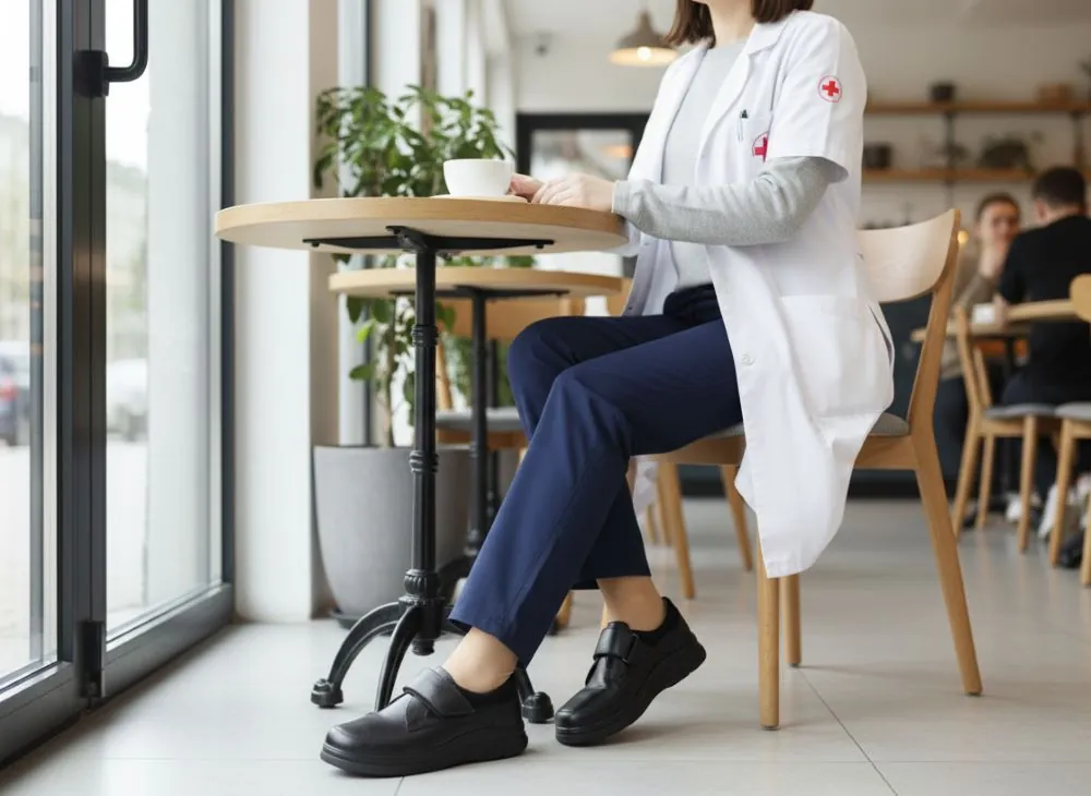 Medicinske cipele 842402 kožne ženske - Slika 2