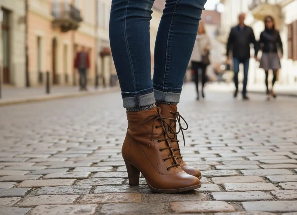 Gležnjače 813404 kožne ženske - Slika 2