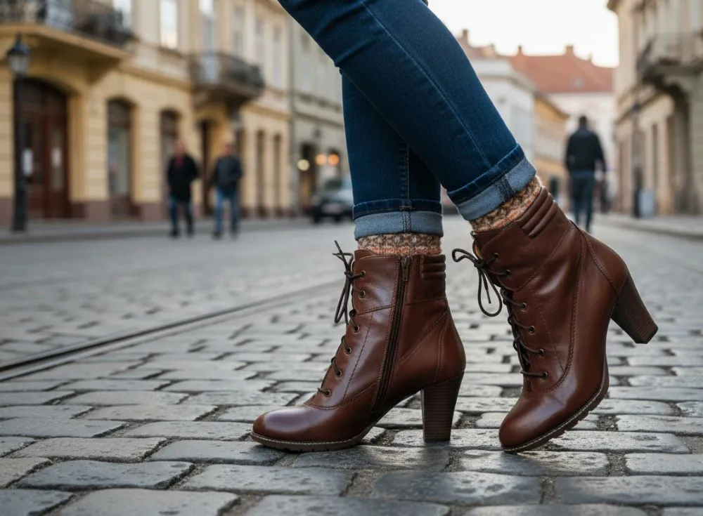 Gležnjače 813406 kožne ženske - Slika 2